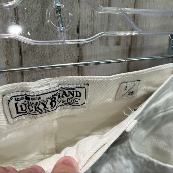 Lucky Brand White Old Favorite Mini Denim Jean Skirt - Picture 3 of 13